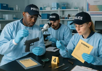 police forensic lab